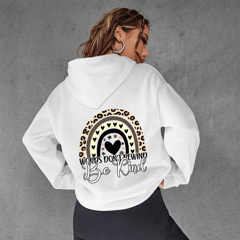 Be Kind Rainbow Hoodie